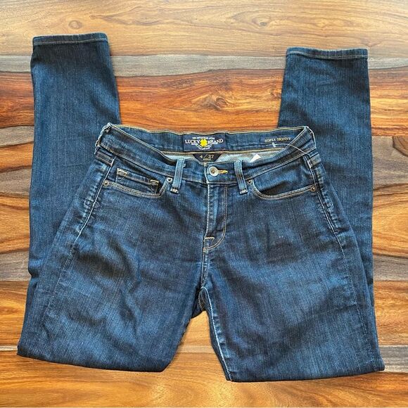 Lucky Brand Sofia Skinny Ankle Stretchy Dark Wash Jeans  Women’s 4 27 - Picture 16 of 16